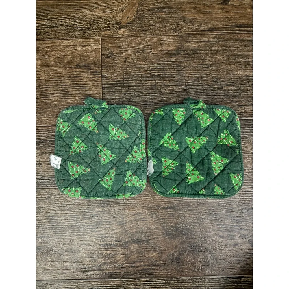 Christmas Potholders Moose 'Tis the Season'‎ Holiday Kitchen Decor Set of 2
